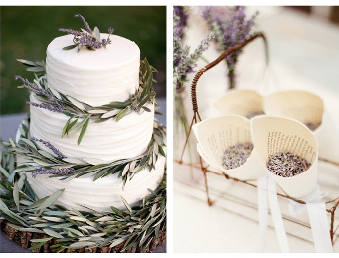 Gợi ý cách trang trí tiệc cưới của bạn với hoa Lavender