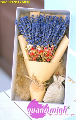 Hộp hoa lavender khô MINI