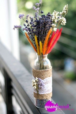 Lọ hoa lavener nhỏ gs08